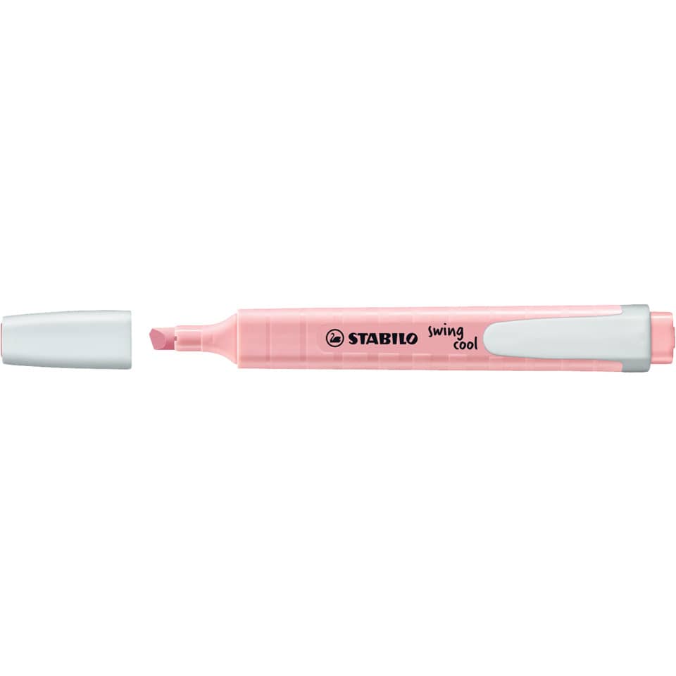 Textmarker swing® cool Pastel, 1-4mm, rosiges Rouge STABILO 275/129-8 STABILO 275/129-8 Pastel