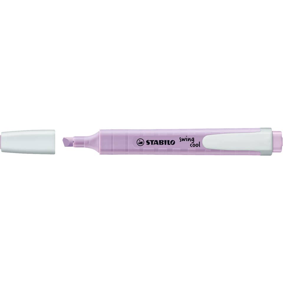 Textmarker swing® cool Pastel, 1-4mm, Schimmer von Lila STABILO 275/155-8 STABILO 275/155-8 Pastel
