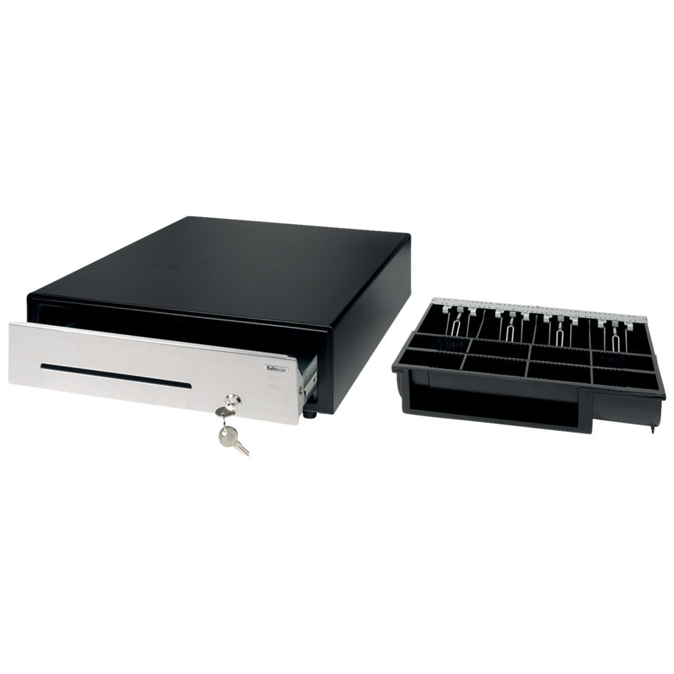Kassenlade 4 Fächer schwarz   HD4141 SAFESCAN 132-0426 SAFESCAN 132-0426 HD4141
