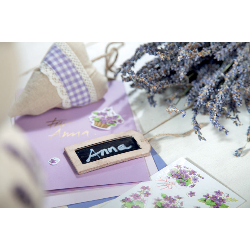 Schmucketikett Veilchen, 30 Stück AVERY ZWECKFORM 4317