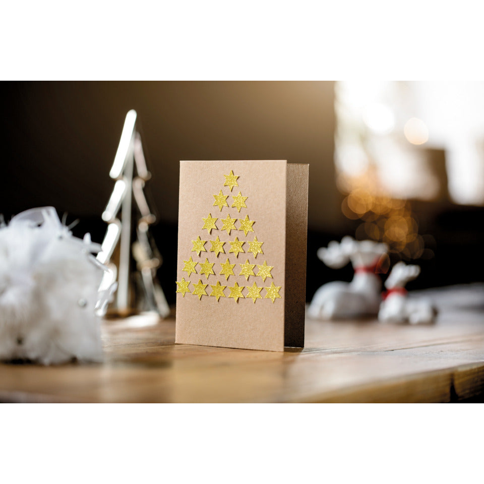 Weihnachtssticker Sterne, 86 Stück AVERY ZWECKFORM 52225 ZWECKFORM 52225 gold