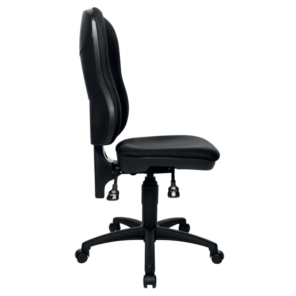 Drehstuhl Point 80 schwarz   ohne Armlehnen TOPSTAR 8180 G20 TOPSTAR 8180 G20  ohne Armlehnen