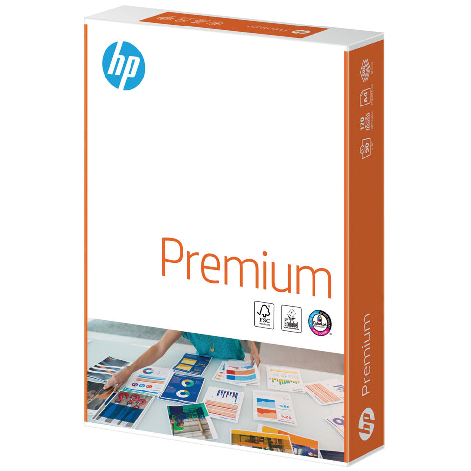 Kopierpapier Premium, A4, 90g/m², 500 Blatt, weiß HP CHP852 HP CHP852 88239894 A4/90g