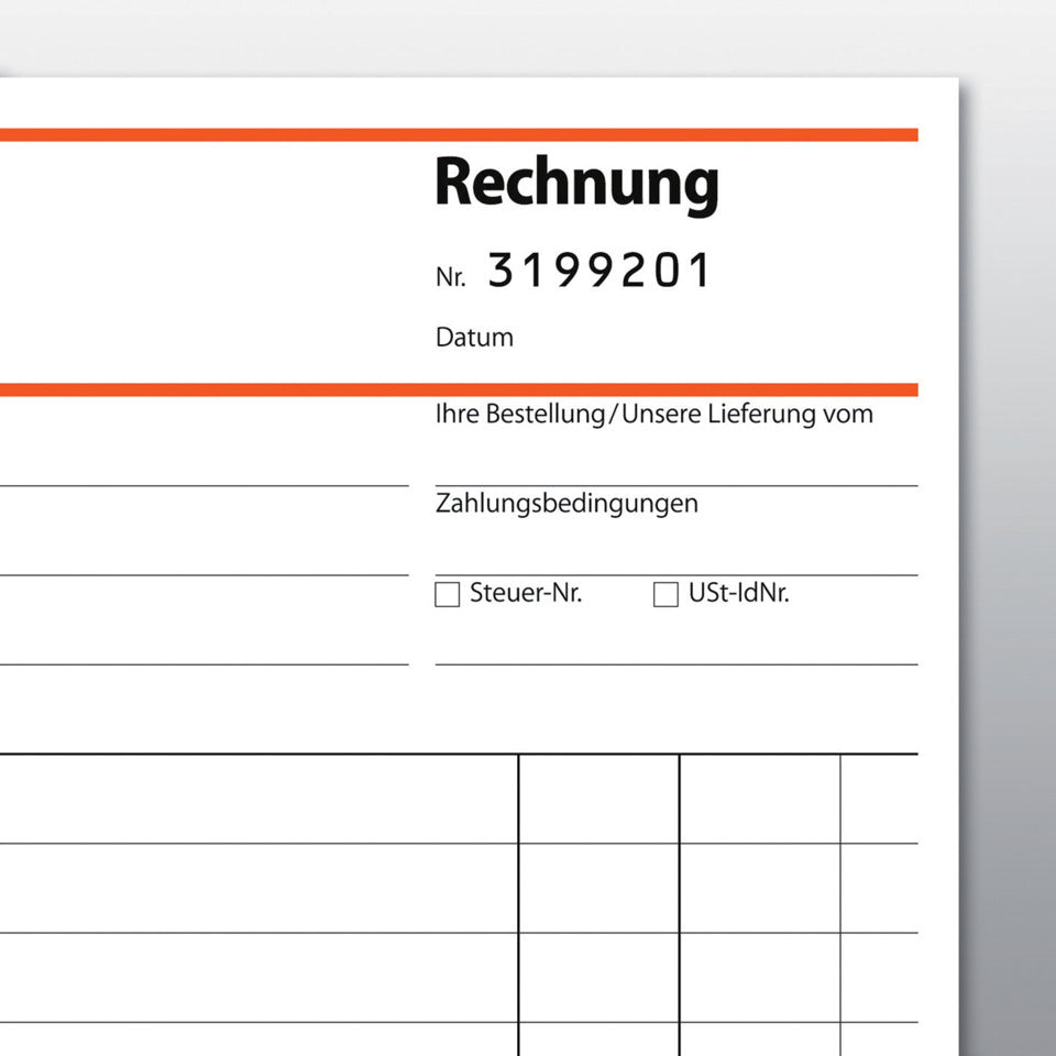 Rechnung, A5, 2x50 Blatt SIGEL SD131 SIGEL SD131 fortlfd. num.