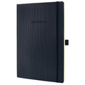 Notizbuch Conceptum Softcover, A4, 80g/m², 97 Blatt, kariert, schwarz SIGEL CO308 SIGEL CO308 Conceptum Softcover