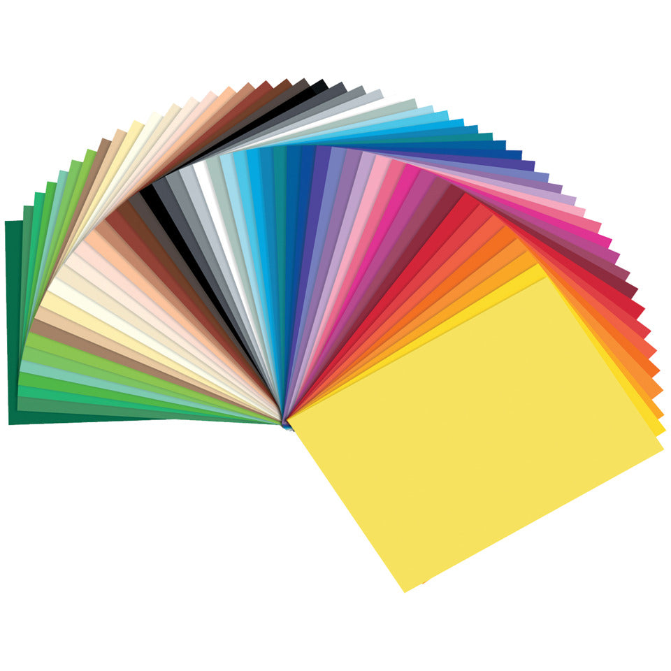 Tonkarton, 25x35cm, 130g/m², 50 Blatt, sortiert FOLIA 6725/50 99 FOLIA 6725/50 99 25x35cm