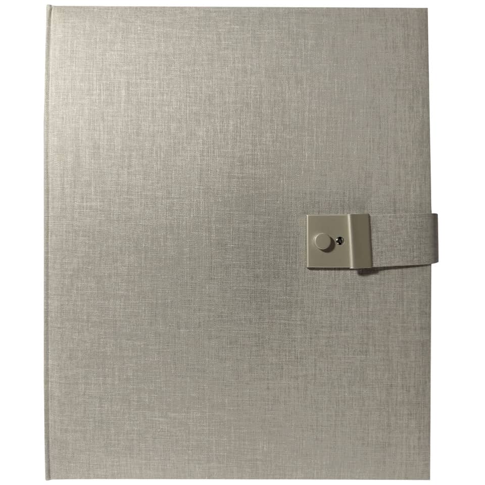 Dokumentenmappe Summertime Trend - 27,5 x 34 cm, grau GOLDBUCH 53606 SUMMERTIME 53606 27,5x34cm