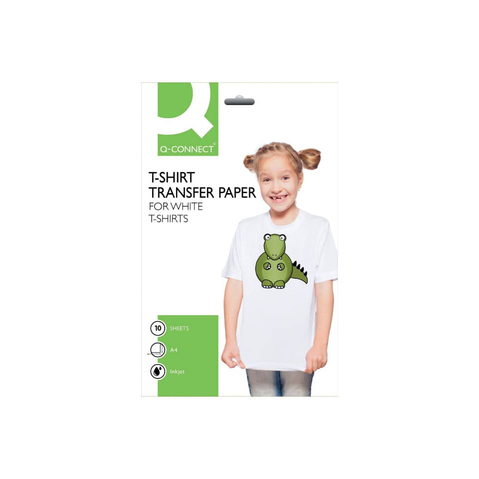 T-Shirt-Folie, A4, 10 Stück Q-CONNECT KF01430