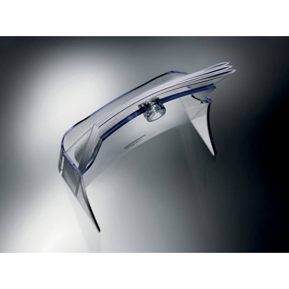 Tischprospekthalter Acryl, A4, 3 Fächer, transparent SIGEL LH130 SIGEL LH130 Tisch Acryl