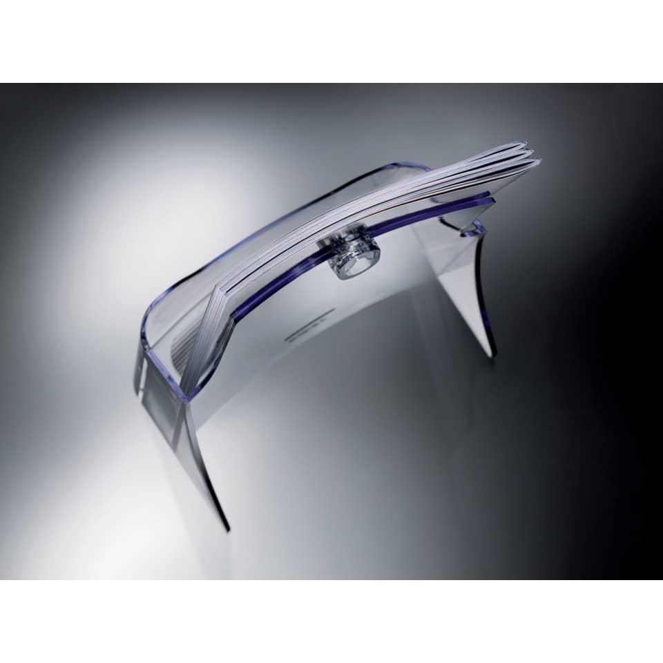 Tischprospekthalter Acryl, DL, 3 Fächer, transparent SIGEL LH133 SIGEL LH133 Tisch Acryl