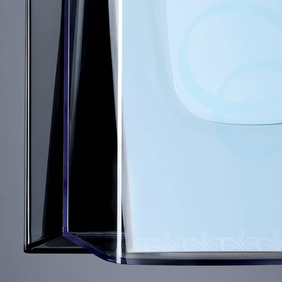 Wand-Prospekthalter Acryl, A4, 3 Fächer, transparent SIGEL LH135 SIGEL LH135 Wand Acryl