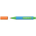 Kugelschreiber Slider Link-It, Kappenmodell, XB, orange, Schaftfarbe: cyan SCHNEIDER 50-154506 SCHNEIDER SN154506