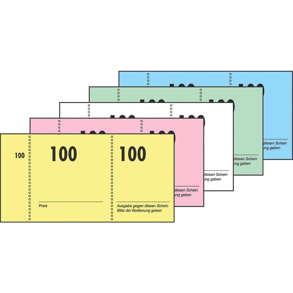 Garderobennummernblock 1-100, 100 Blatt, sortiert SIGEL GN101 SIGEL GN101 1-100 100Bl