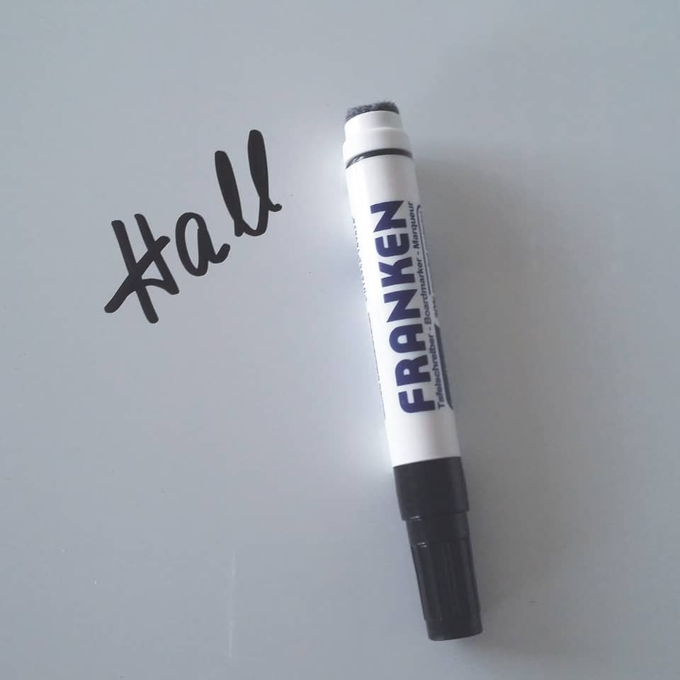 Whiteboardmarker MagWrite, magnetisch, mit Schwamm, Rundspitze, 1-3 mm, 4 Stück, sortiert FRANKEN Z1703 FRANKEN Z1703 KombiMarker