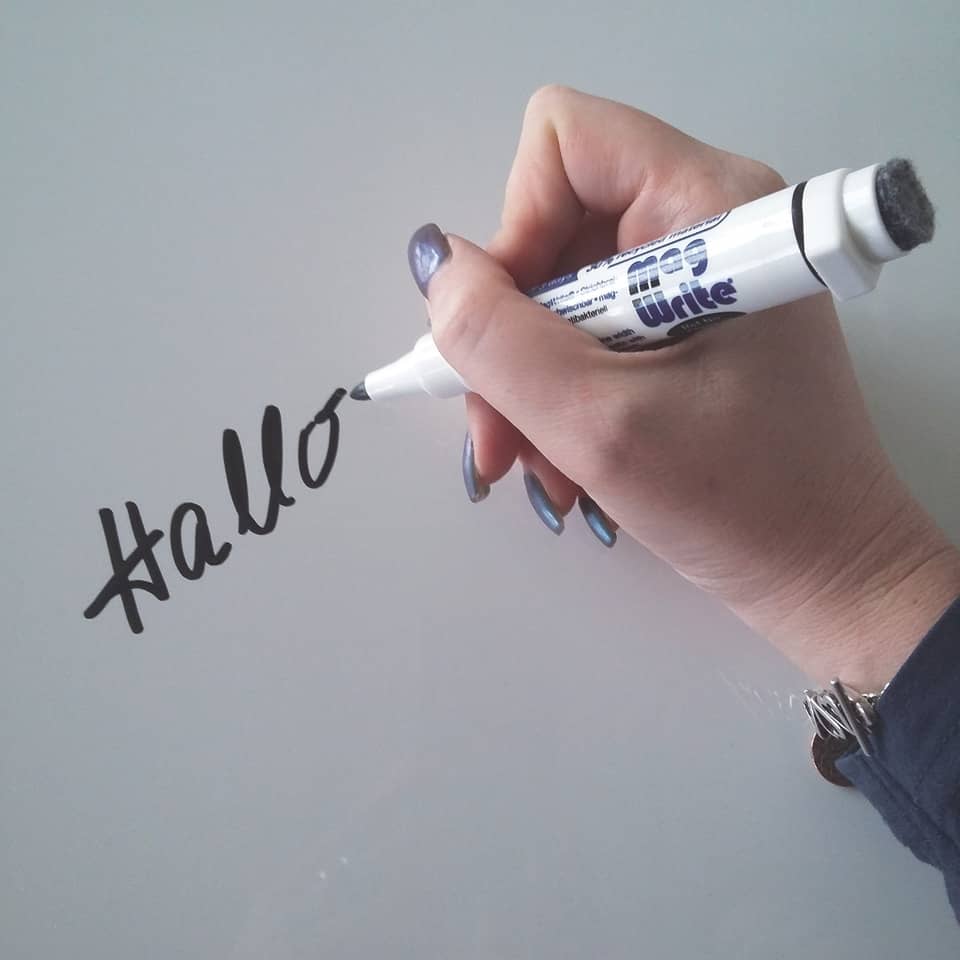 Whiteboardmarker MagWrite, magnetisch, mit Schwamm, Rundspitze, 1-3 mm, 4 Stück, sortiert FRANKEN Z1703 FRANKEN Z1703 KombiMarker