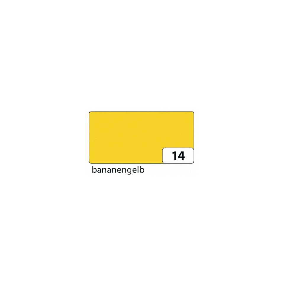 Tonpapier, 50x70cm, 130g/m², bananengelb FOLIA 6714E FOLIA 6714 E