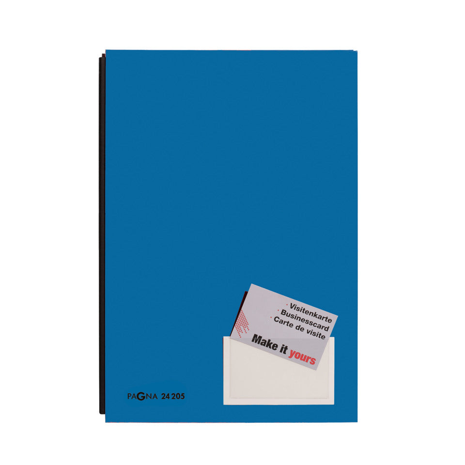 Unterschriftsmappe Color Pappe, 20-teilig, blau PAGNA 24205-02 PAGNA 24205-02 Color Pappe