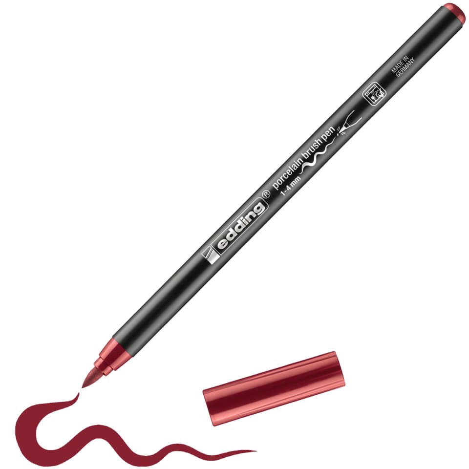 Porzellanmalstift 4200, 1-4mm, karmesin EDDING 4-4200046 EDDING 4200 046