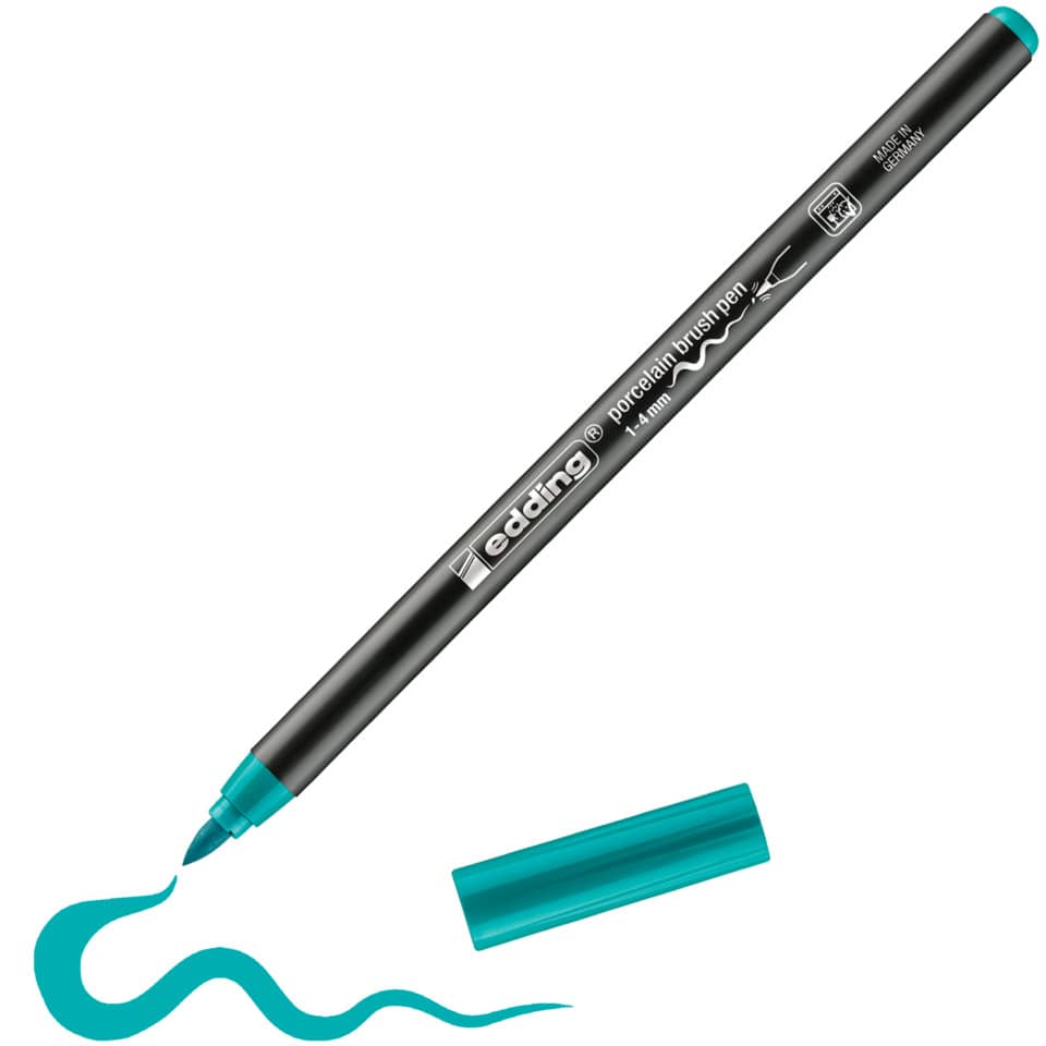Porzellanmalstift 4200, 1-4mm, türkis EDDING 4-4200014 EDDING 4200 014