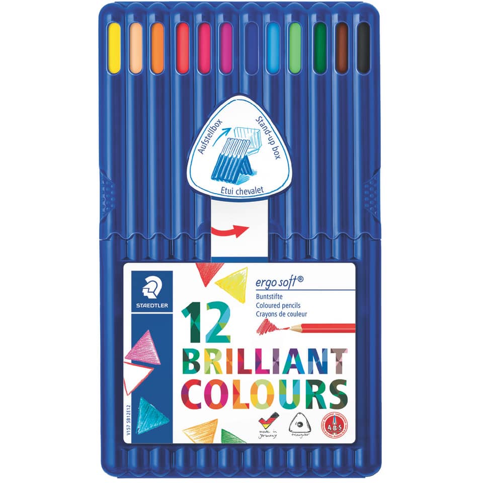 Farbstiftetui ergo soft®, 12 Stück STAEDTLER 157SB12 STAEDTLER 157 SB12