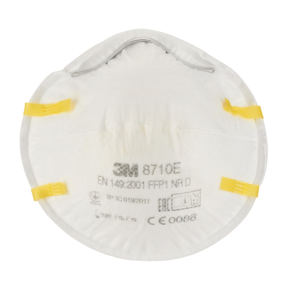 Atemschutzmaske, Partikelmaske für Handschleifen, Schutzstufe FFP1, 3er Pack 3M 8710-3 3M 8710C3