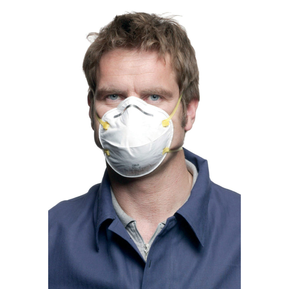 Atemschutzmaske, Partikelmaske für Handschleifen, Schutzstufe FFP1, 3er Pack 3M 8710-3 3M 8710C3