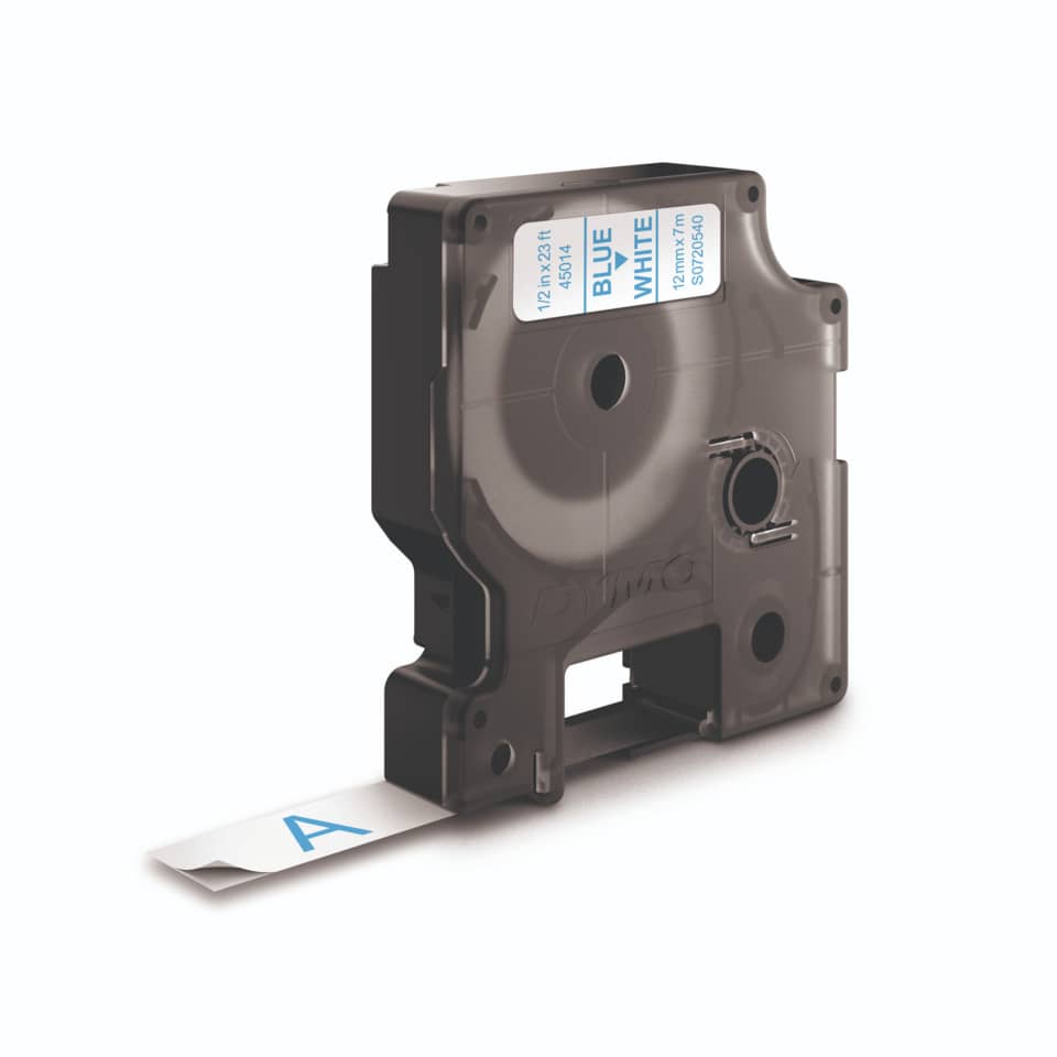 Schriftband 45014, 12mmx7m, blau/weiß DYMO S0720540 DYMO S0720540 45014