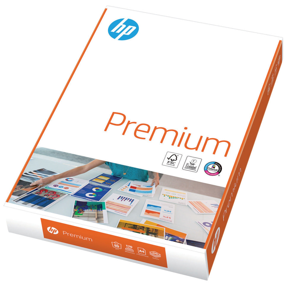 Kopierpapier Premium, A4, 90g/m², 500 Blatt, weiß HP CHP852 HP CHP852 88239894 A4/90g