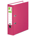 Ordner, A4, 80mm, PP, pink Q-CONNECT KF18726 Q-CONNECT KF18726/15063364000