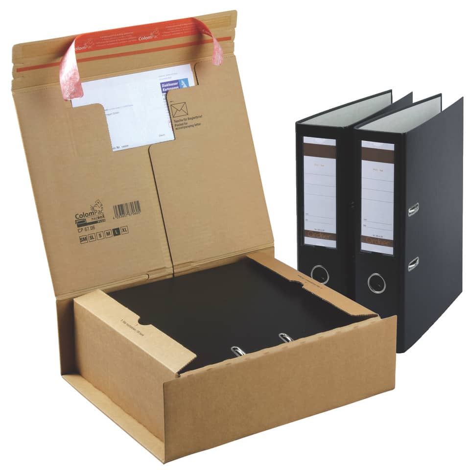 Versandkarton Post-Box, 330x290x120mm, braun COLOMPAC 30000274 COLOMPAC 30000274 330x290x120