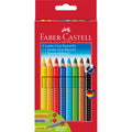 Farbstiftetui Jumbo Grip, 8 Stück+1+1 gratis FABER CASTELL 280921 FABER CASTELL 280921 +1+1