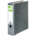 Ordner, A4, 80mm, Pappe, grau Q-CONNECT KF18713 Q-CONNECT KF18713/15063426000