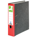 Ordner, A4, 80mm, Pappe, rot Q-CONNECT KF18715 Q-CONNECT KF18715/15063430000
