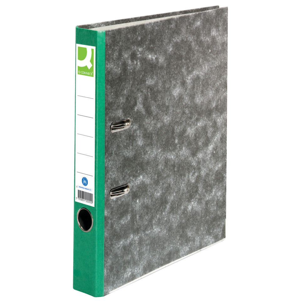 Ordner, A4, 50mm, Pappe, grün Q-CONNECT KF18719 Q-CONNECT KF18719/15063438000