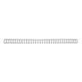 Drahtbinderücken - A4, Nr.6, 9,5mm/85 Blatt, 100 Stück, silber
