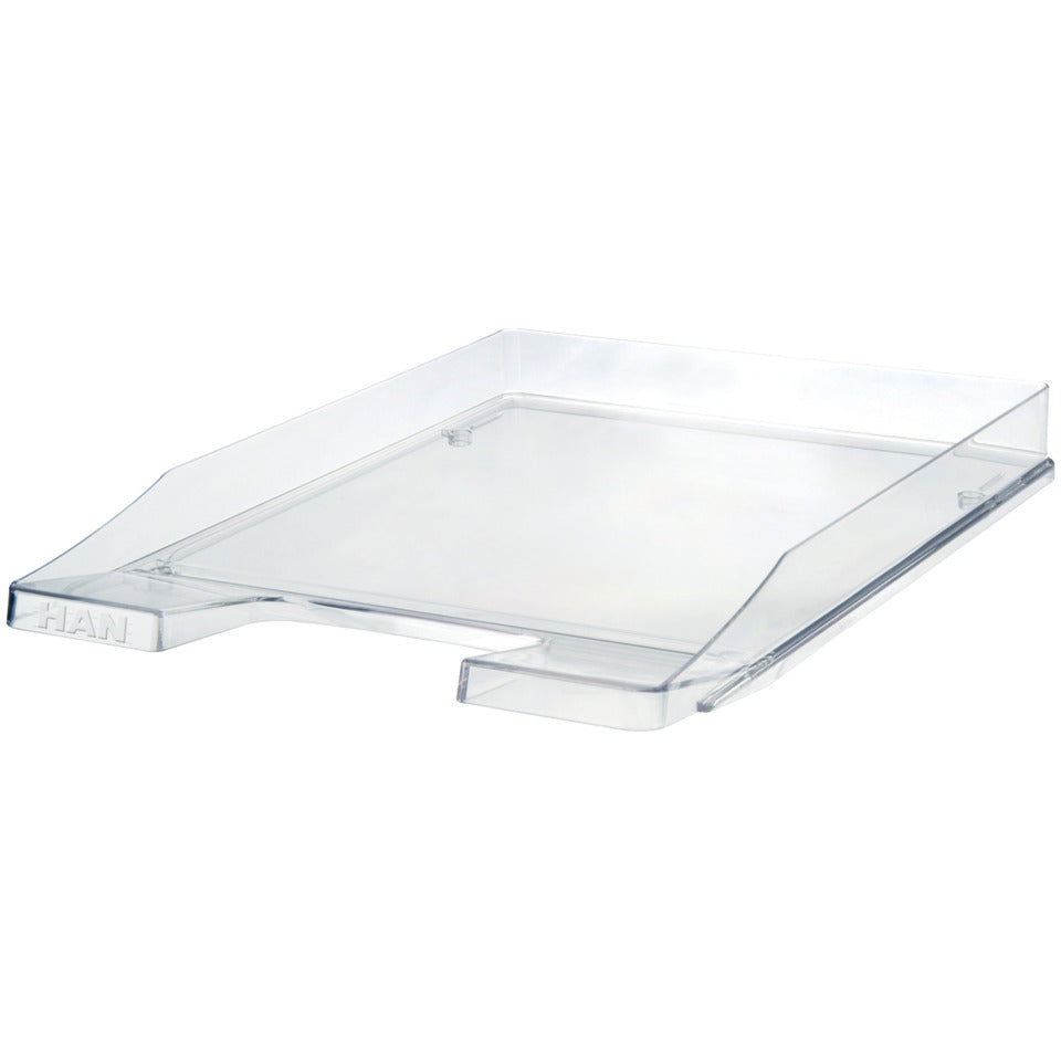 Briefablage JUNIOR, DIN A4/C4, flach, stabil, stapelbar, transparent HAN 1025-23D