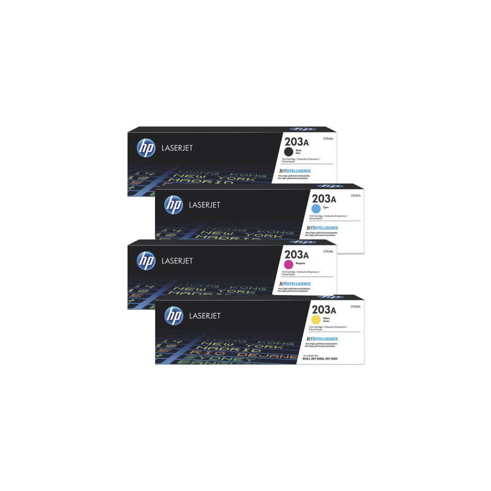 Lasertoner Nr. 203A, 1.400 Seiten, schwarz HP CF540A