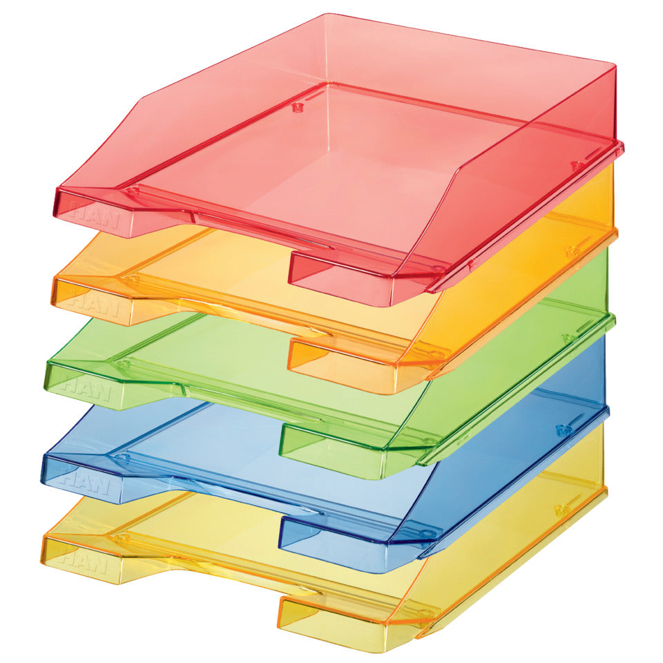 Briefablage KLASSIK transparent A4/C4 gelb HAN 1026-X-25D 1026X-25