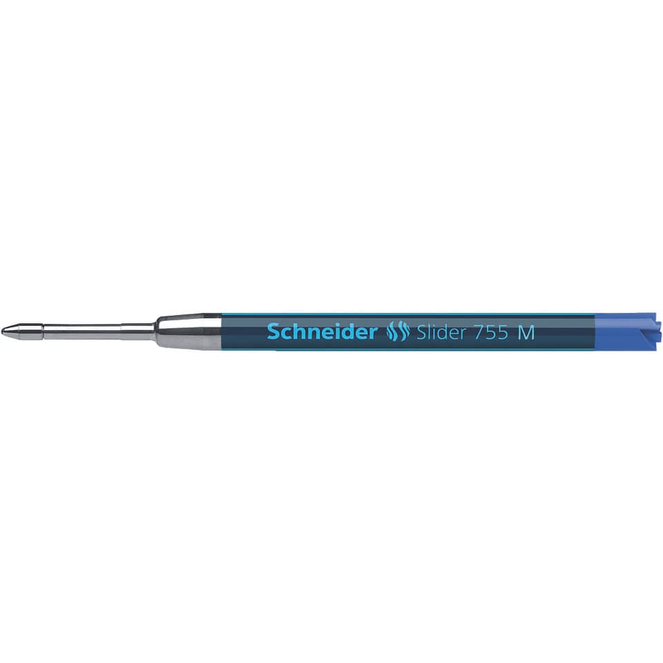 Kugelschreibermine Slider 755, dokumentenecht, M, blau SCHNEIDER 50-175603 SCHNEIDER 175603 Slider