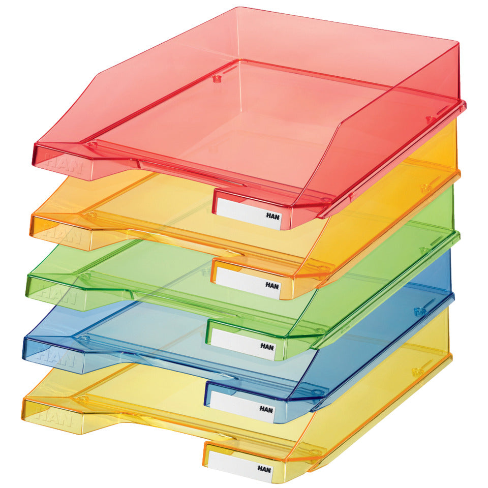 Briefablage KLASSIK transparent A4/C4 gelb HAN 1026-X-25D 1026X-25