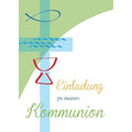 Kommunionseinladung 5 Stück  Bild  12-2706 12-2706   Bild