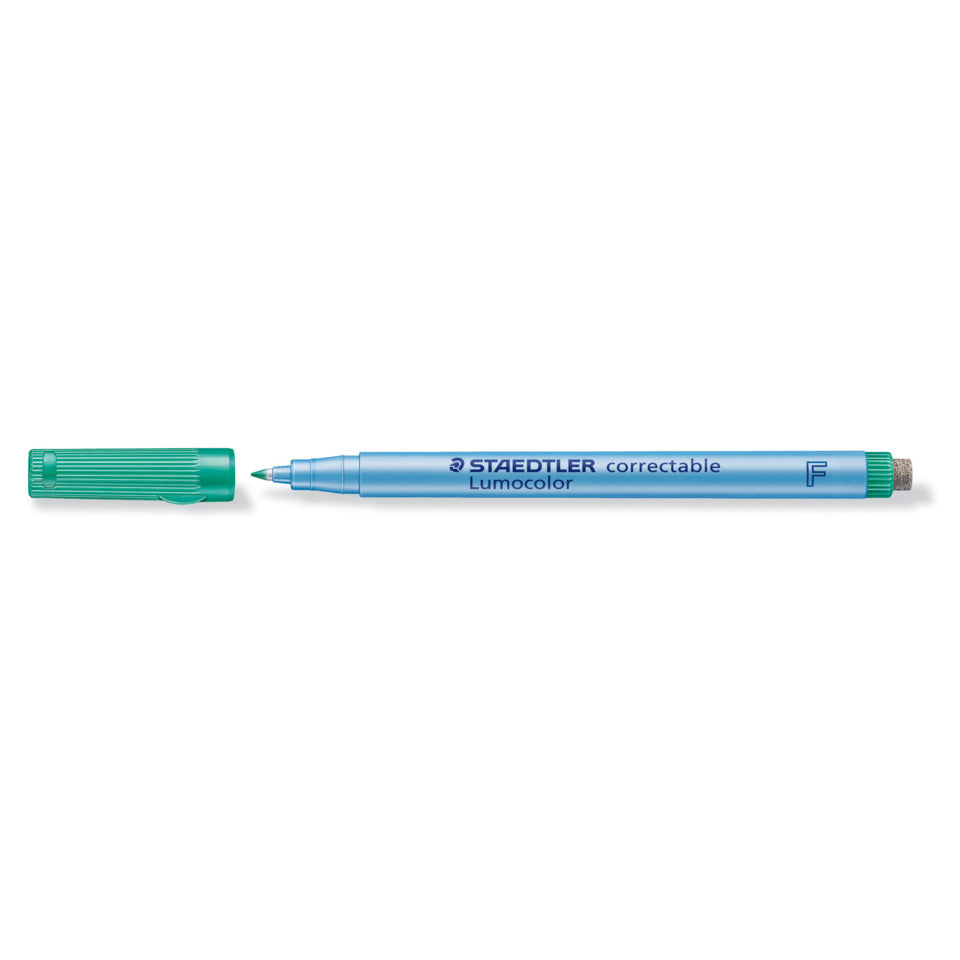 Folienstift Lumocolor® correctable, 0,6 mm, grün STAEDTLER 305 F-5 STAEDTLER 305 F-5 correctable