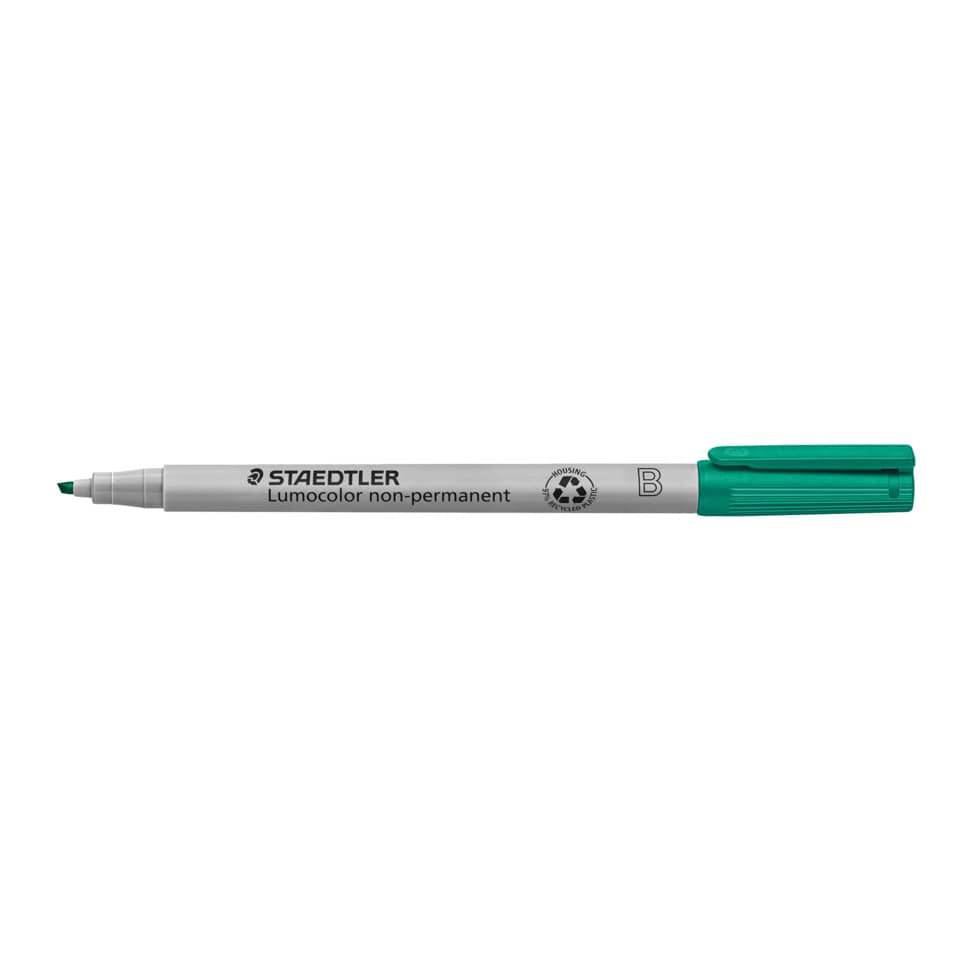 Folienstift Lumocolor® non-permanent, ca. 1.0 mm oder 2.5 mm, grün STAEDTLER 312-5 STAEDTLER 312-5 nonperm.