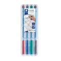 Overheadstift Folienstift Lumocolor® correctable, STAEDTLER Box mit 4 Farben STAEDTLER 305F WP4-1 STAEDTLER 305F WP4-1 /F