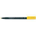 Folienstift Lumocolor® permanent, F (Fine), gelb STAEDTLER 318-1 STAEDTLER 318-1 permanent