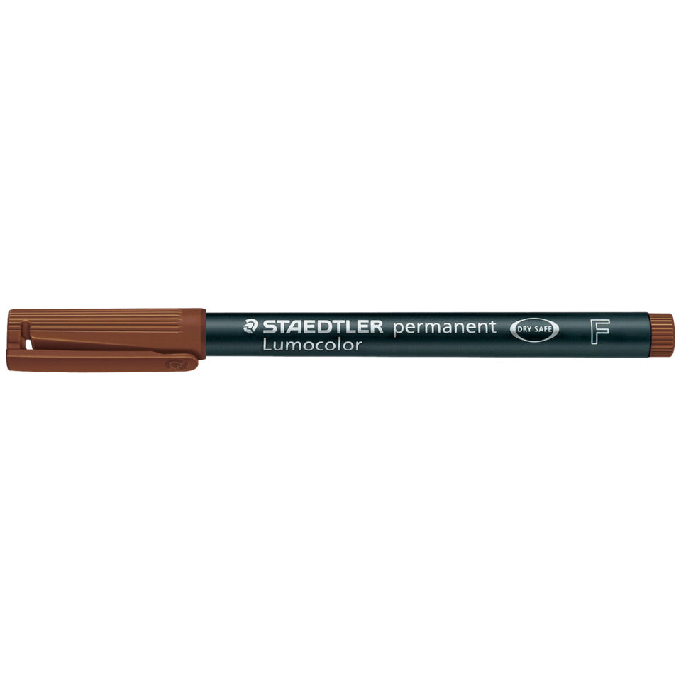 Folienstift Lumocolor® permanent, F (Fine), braun STAEDTLER 318-7 STAEDTLER 318-7 permanent