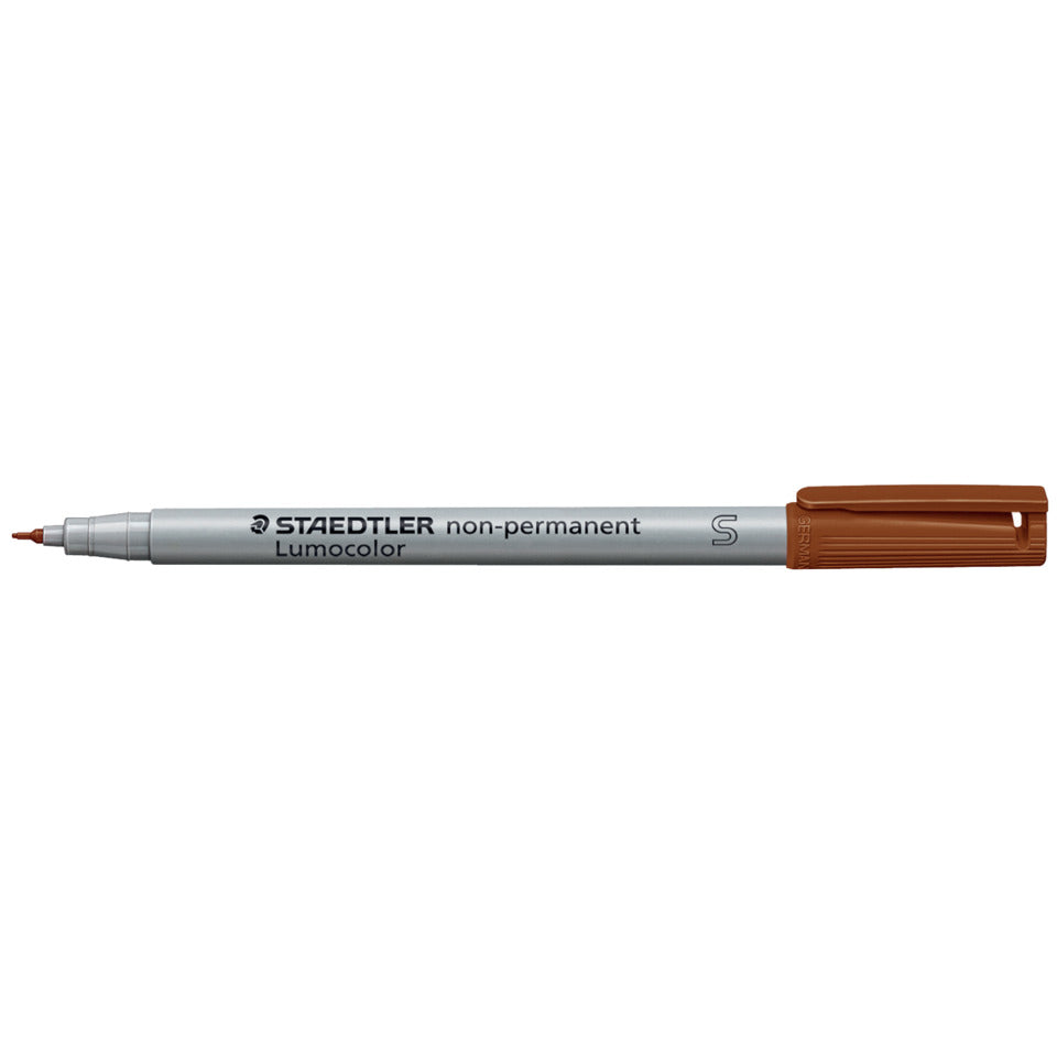 Feinschreiber Lumocolor® non-permanent, ca. 0.4 mm, braun STAEDTLER 311-7 STAEDTLER 311-7 nonperm.