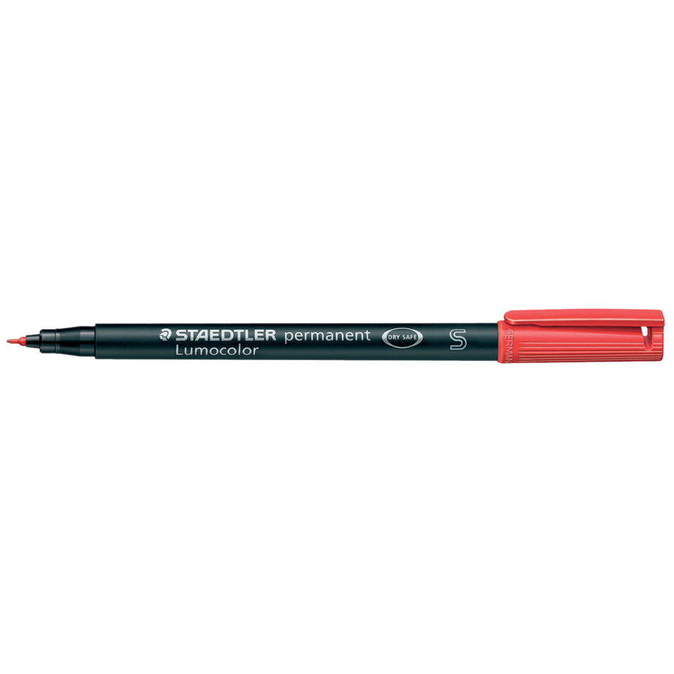 Folienstift Lumocolor® permanent, ca. 0.4 mm, rot STAEDTLER 313-2 STAEDTLER 313-2 permanent