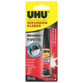 Sekundenkleber blitzschnell PIPETTE, Pipette mit 3 g UHU 45570 UHU 45570 blitzschnell