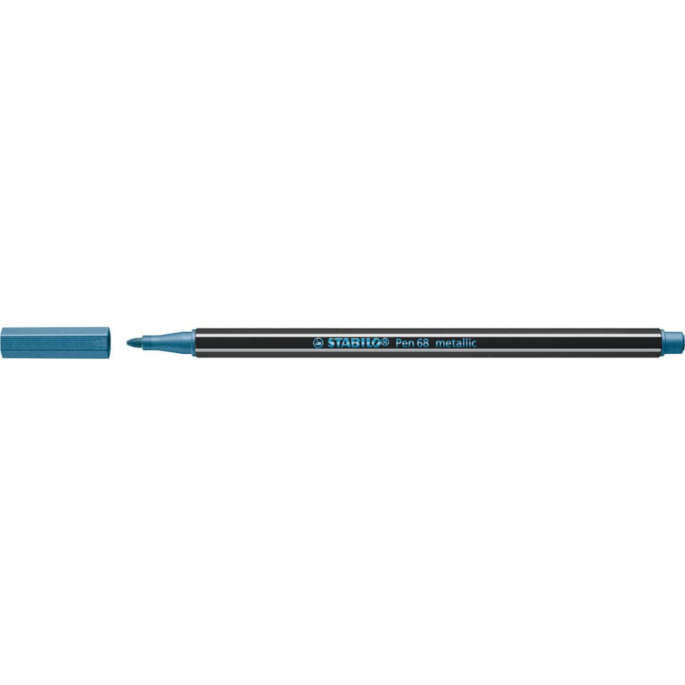 Fasermaler Pen 68, 1mm, blau metallic STABILO 68/841